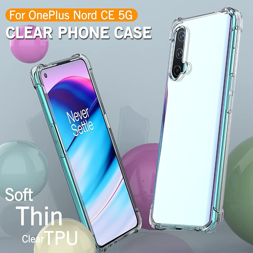 OnePlus Nord CE Anti-Knock TPU Transparent Case