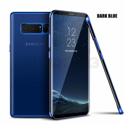 Galaxy Note 8 Glitter Series Transparent Ultra-thin Back Case