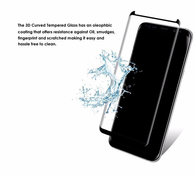 Galaxy S8/S8 Plus 4D Cut Tempered Glass