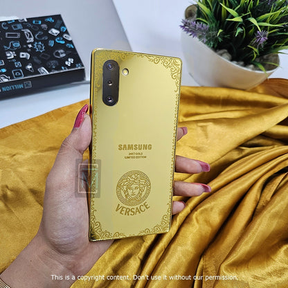 Galaxy Note Series Crafted Gold Luxurious Camera Protective Case