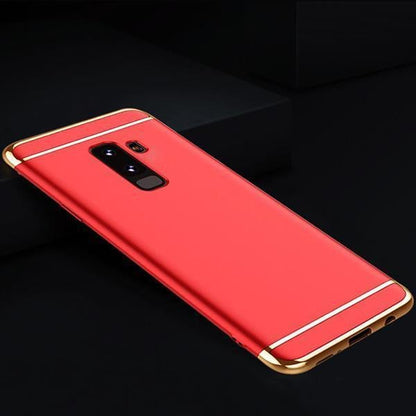 Galaxy A6 Plus Luxury 3in1 Electroplating Matte Finish Case