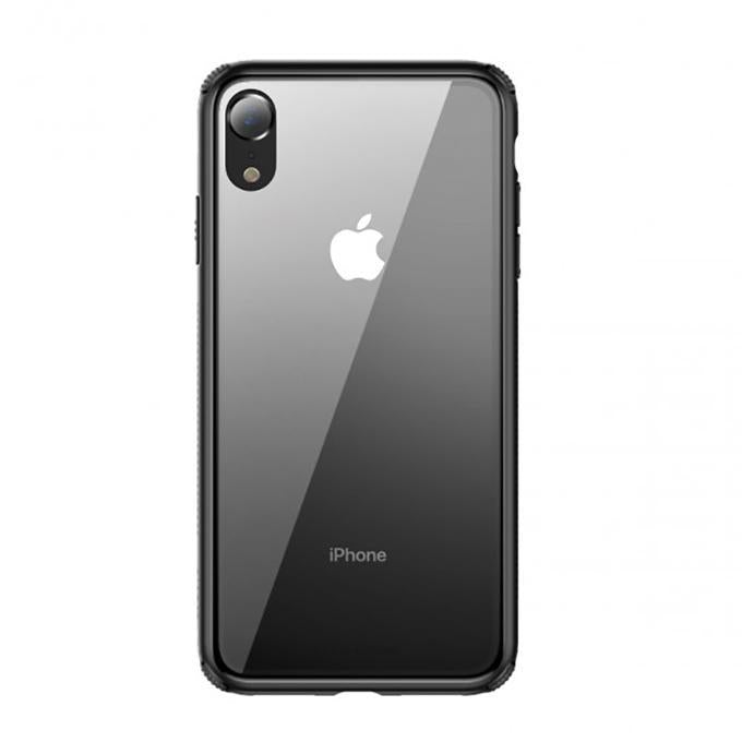 iPhone XR Ultra-Slim Glass TPU Frame Case