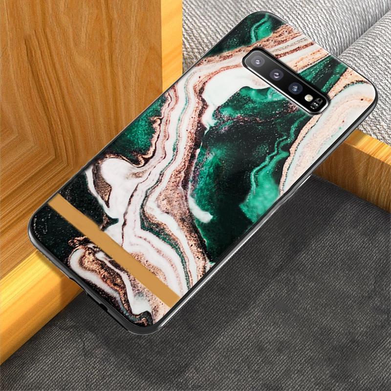 Galaxy S10 Plus Landscape Chic Marble Case