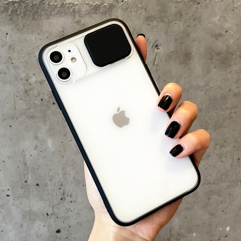 iPhone 11 Pro Camera Lens Slide Protection Matte Case