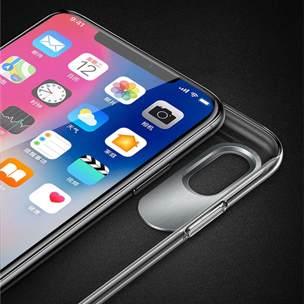 TOTU ® iPhone X Clear Camera Protective Case