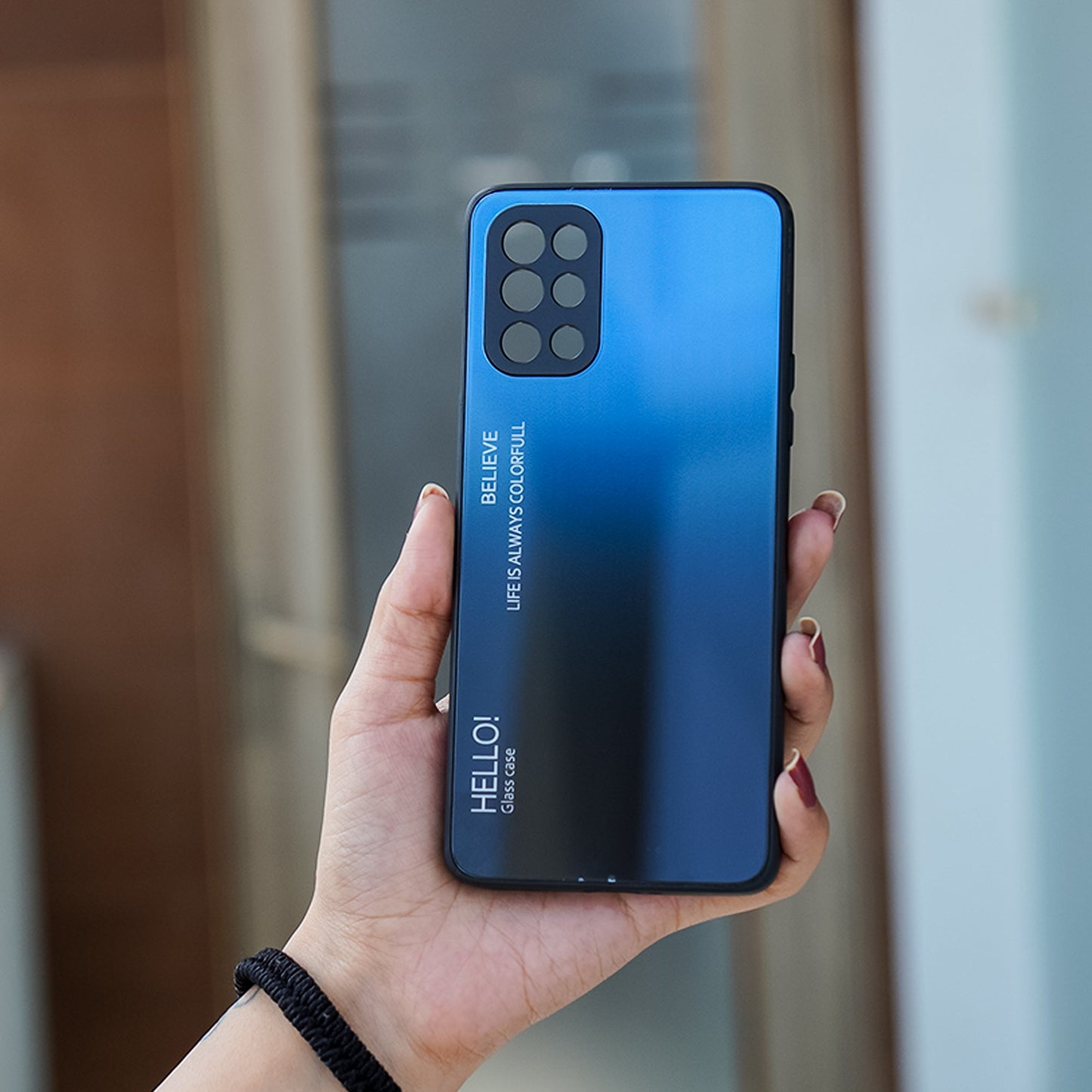 Delicate Gradient Slushy Glass Case - OnePlus