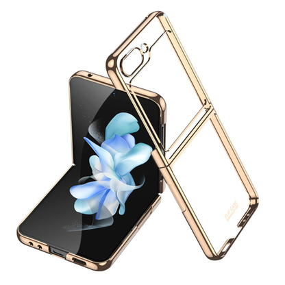 Galaxy Z Flip5 Transparent Glitter Case