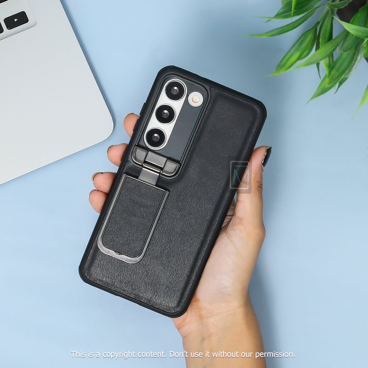 Foldable Stand Camera Protection Case - Samsung