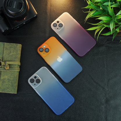 iPhone 14 Pro Max Frosted Matte Gradient Back Case