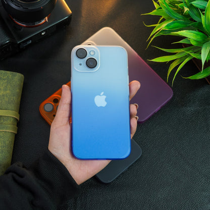 iPhone 14 Pro Max Frosted Matte Gradient Back Case