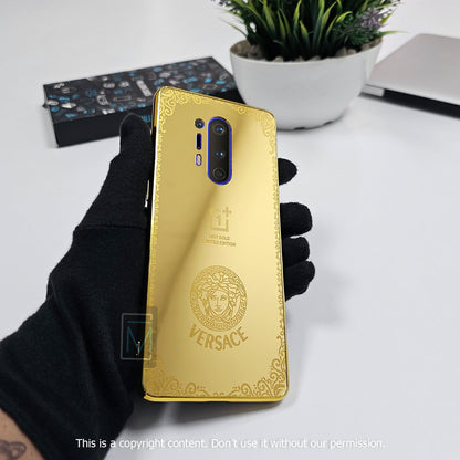 Crafted Gold Luxurious Camera Protective Case - OnePlus