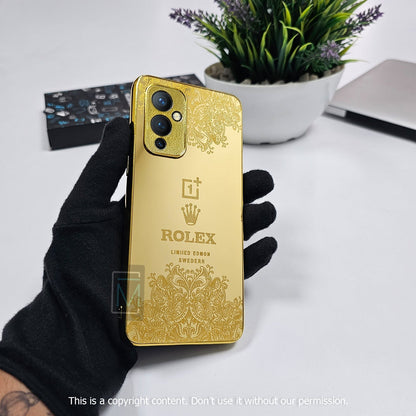 Crafted Gold Luxurious Camera Protective Case - OnePlus