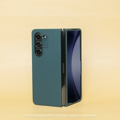 Galaxy Z Fold5 Classy Leather Hybrid Case