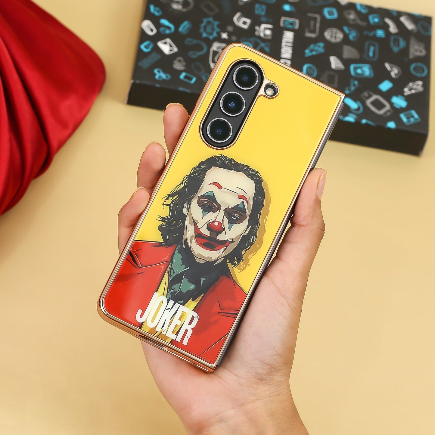 Galaxy Z Fold4 Joker Glass Back Case