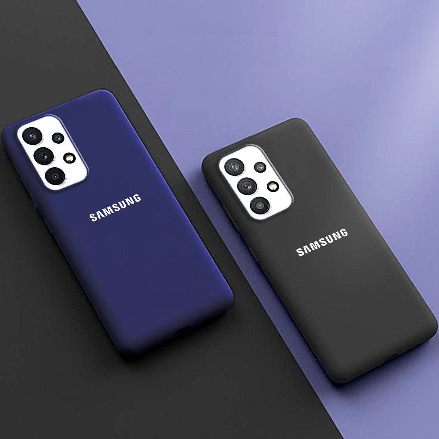 Galaxy A32 Liquid Silicone Logo Case