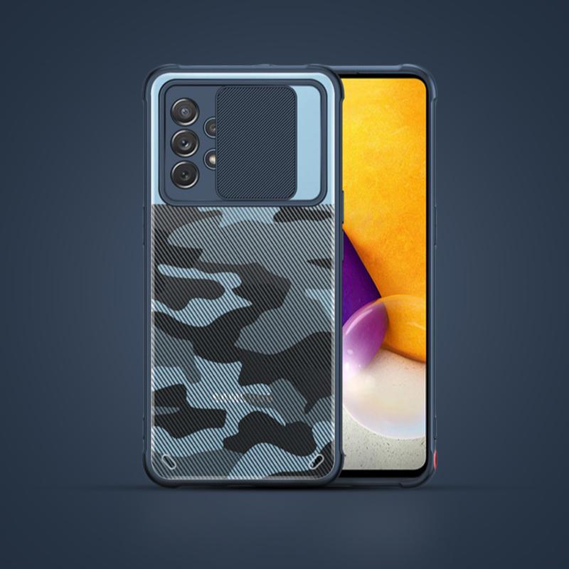 Galaxy A52 Camouflage Camera Protective Case