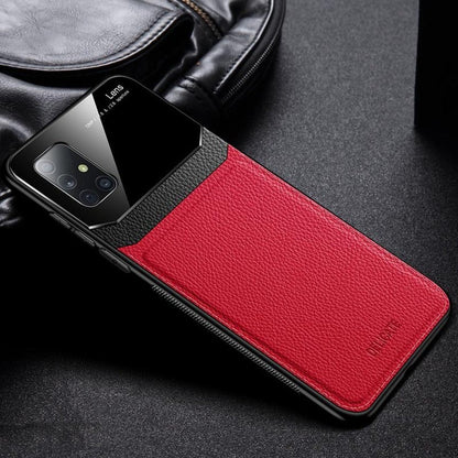 Sleek Slim Leather Glass Case