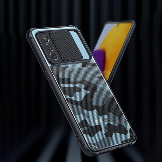 Galaxy A72 Camouflage Camera Protective Case