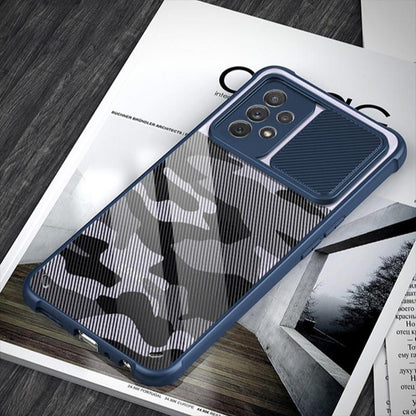 Galaxy A72 Camouflage Camera Protective Case