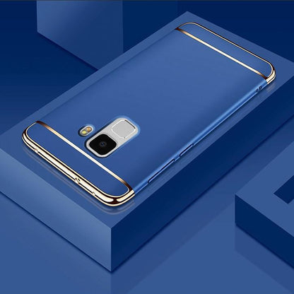 Galaxy A8 Plus Luxury 3 in 1 Electroplating Back Case