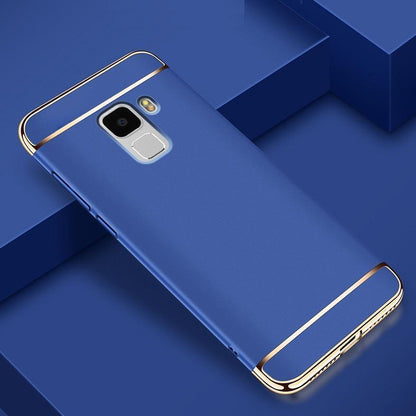 Galaxy A8 Plus Luxury 3 in 1 Electroplating Back Case