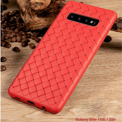 Henks ® Galaxy S10 Ultra-thin Grid Weaving Case