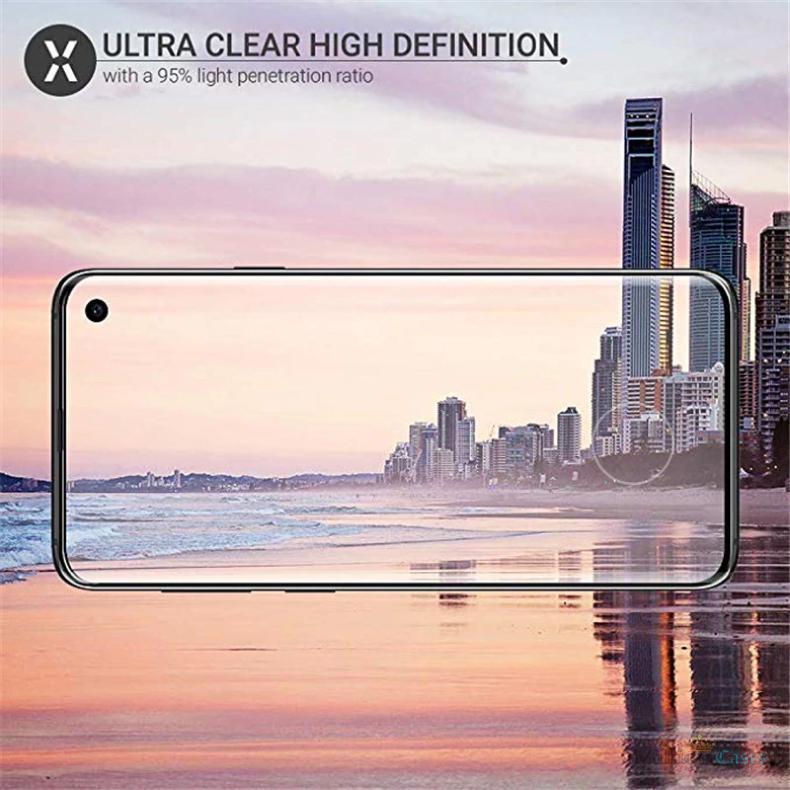 Galaxy S10 5D Tempered Glass Screen Protector [With In-Display Fingerprint Sensor]