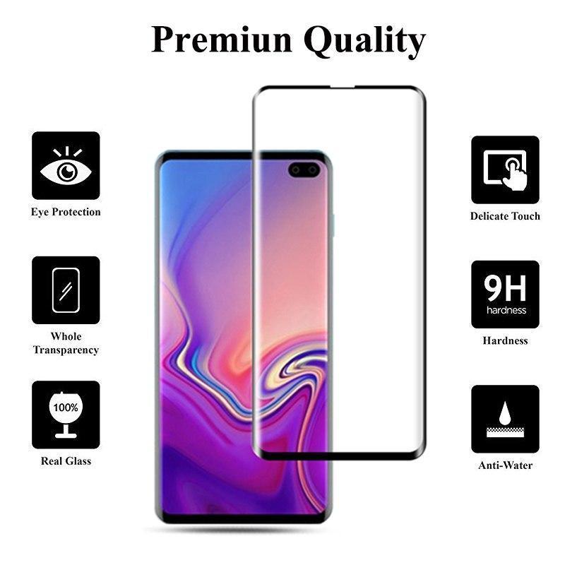 Galaxy S10/S10 Plus 5D Tempered Glass Screen Protector