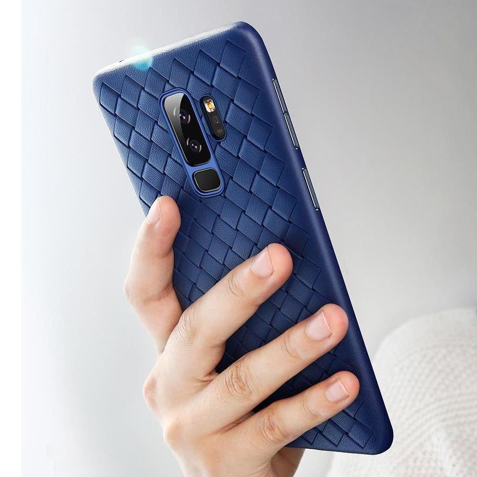 Galaxy S9 Plus Ultra-thin Grid Weaving Case