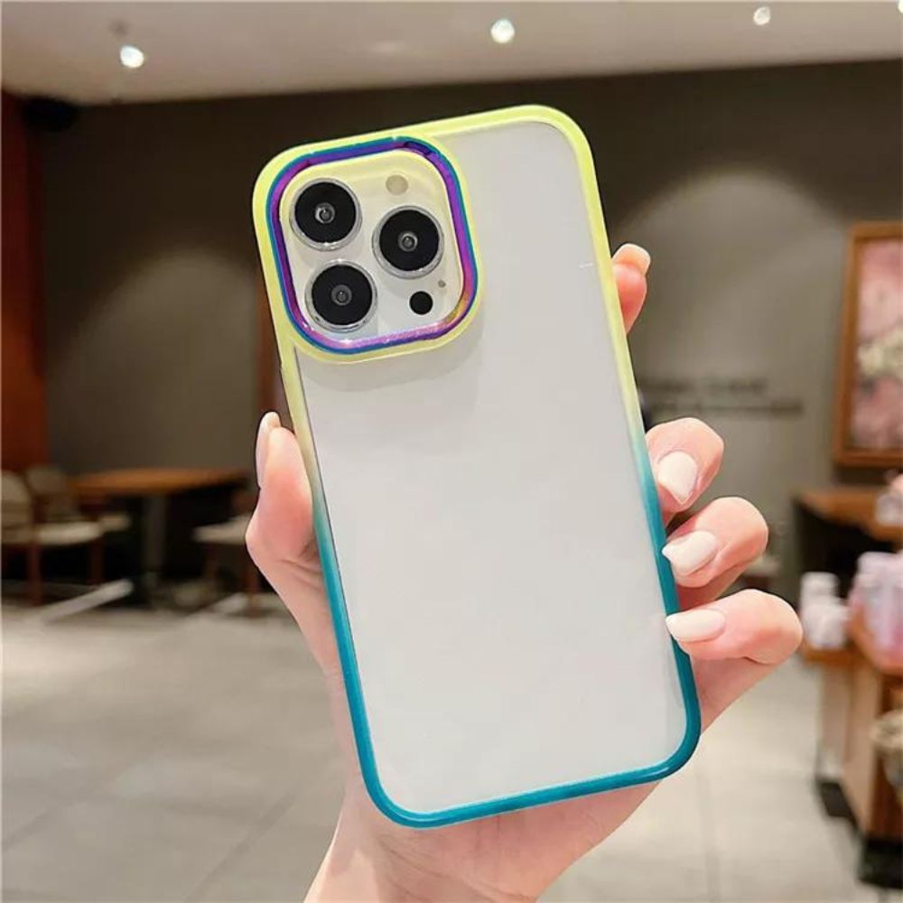 Gradient Glass Camera Protection Case - iPhone