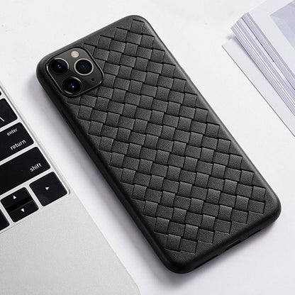 iPhone 12 Series Ultra-thin Grid Weaving Case