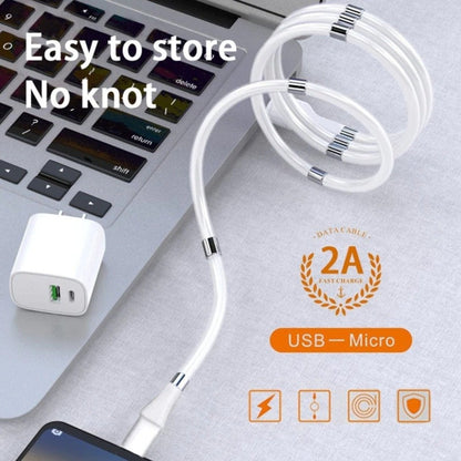 Sleek Magnetic USB Lightning Fast Charging cable