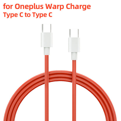 OnePlus Warp Charge 'Type-C to Type-C' Cable