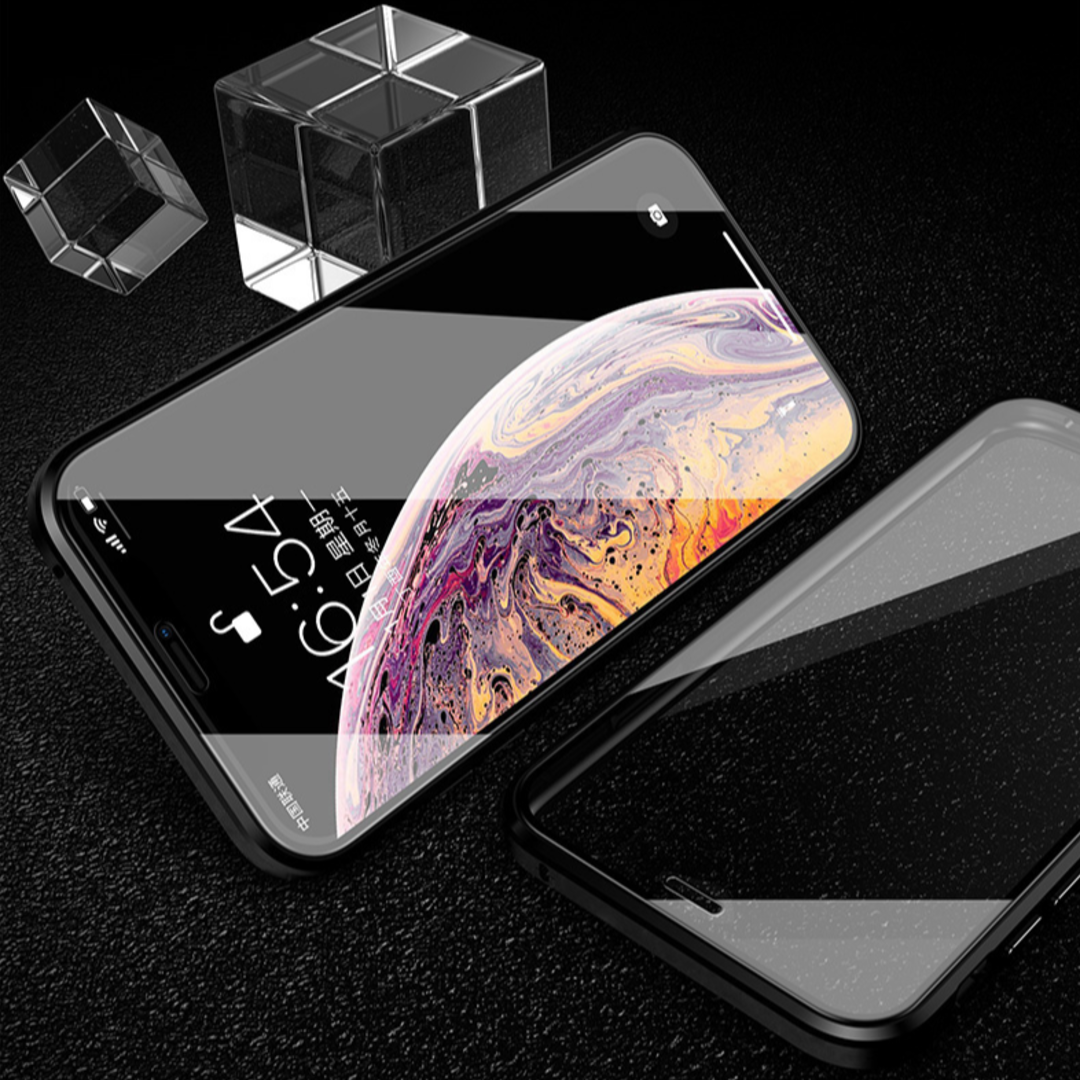 iPhone XR (Front+Back) Protection Magnetic Fit Case