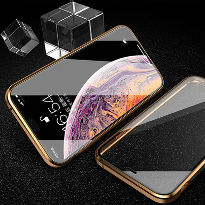 iPhone XR (Front+Back) Protection Magnetic Fit Case