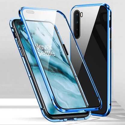 2024 Magnetic Glass Double-Sided Privacy Phone Case For OnePlus