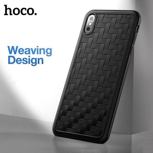 Hoco. ® iPhone XS Max Weave Pattern TPU Protective Case