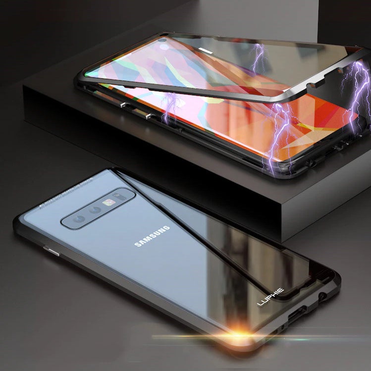 Galaxy S10 Series (Front+Back) Magnetic Glass Case