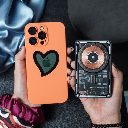 Heart Shape Logo Design Case - iPhone