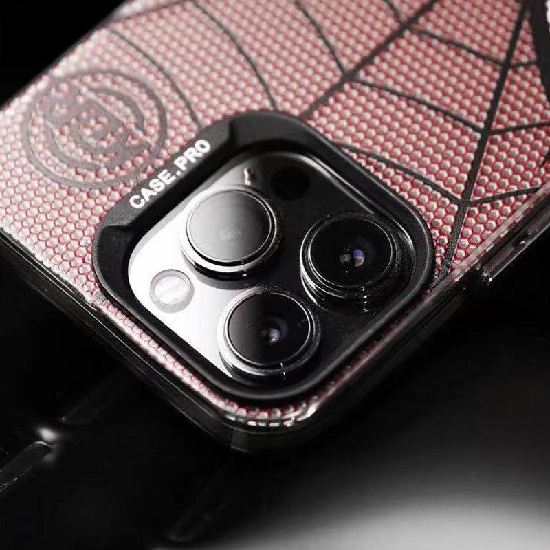 Web-Slinging Spiderman Phone Case - iPhone