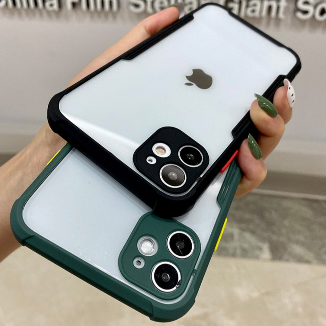 iPhone 11 Shockproof Bumper Phone Case with Camera Protection