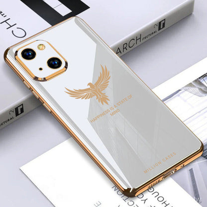 iPhone 11 Series Electroplating Eagle Pattern Case