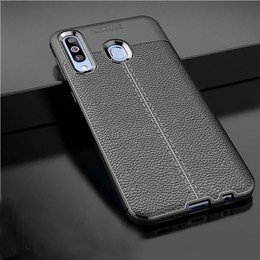 Galaxy M30 Auto Focus Leather Texture Case