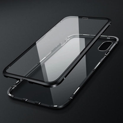 iPhone XR Electronic Auto-Fit (Front+ Back) Glass Magnetic Case