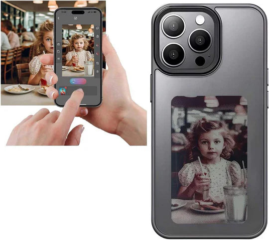 NFC iPhone DIY Smart Case with E ink technology (Buy 1 Get 1)