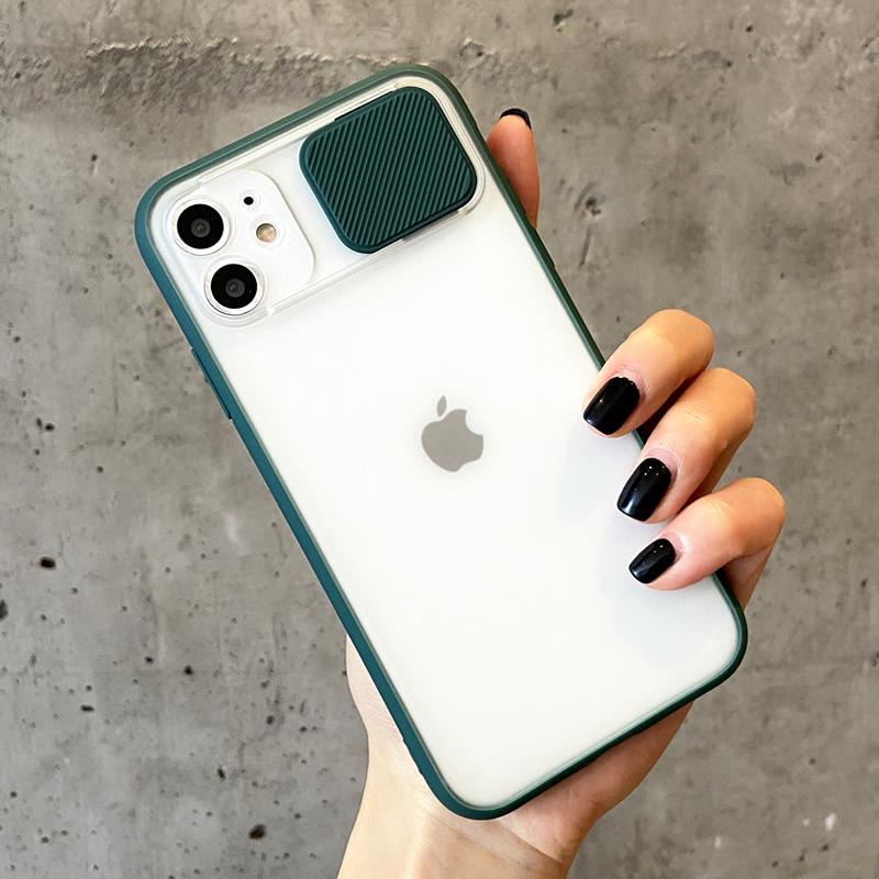 iPhone 11 Pro Camera Lens Slide Protection Matte Case