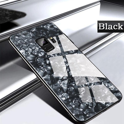 Galaxy S9 Dream Shell Textured Marble Case