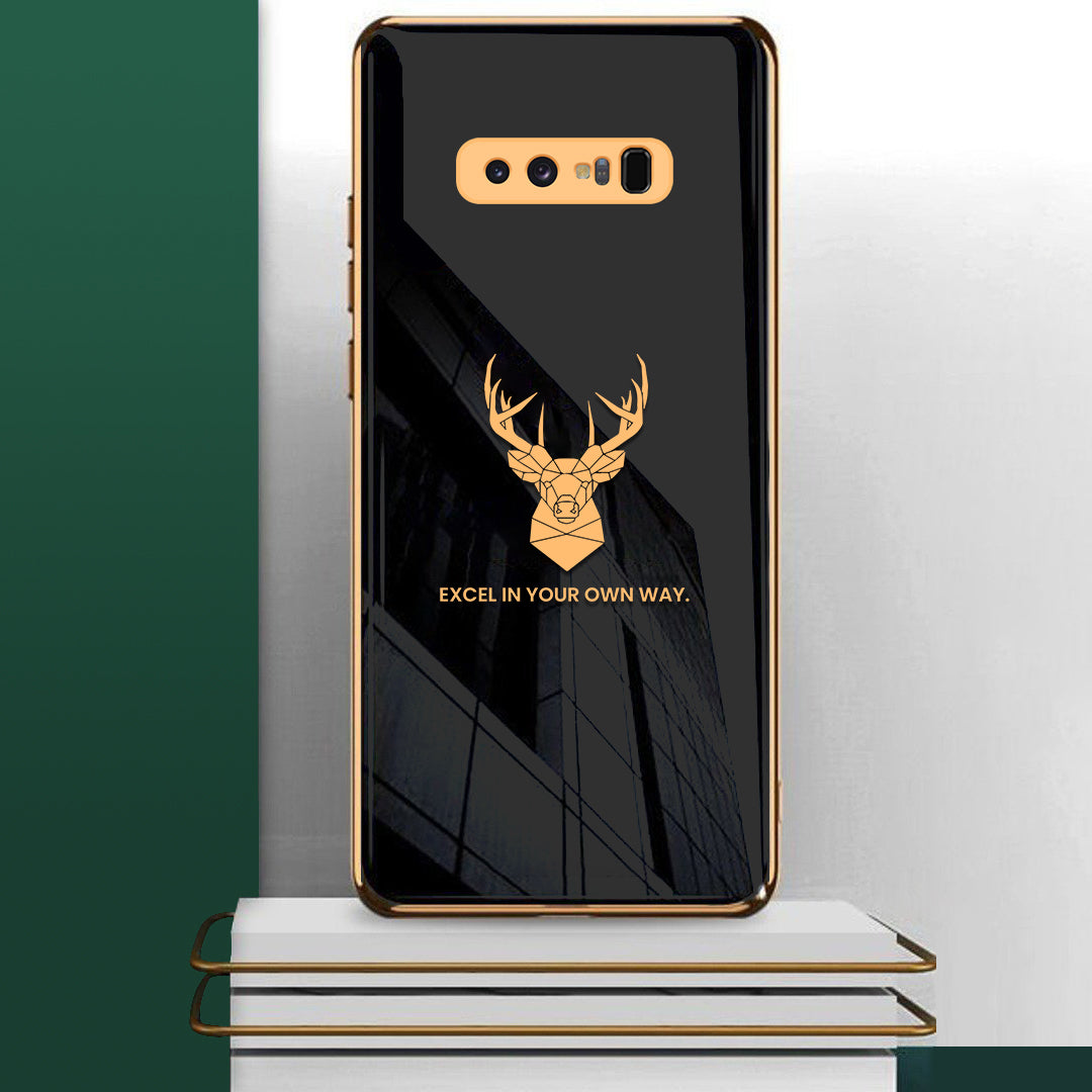 Galaxy Note 8 Electroplating Staggard Glass Pattern Case