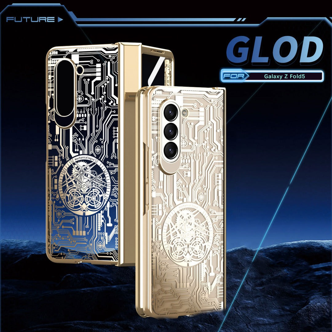 Galaxy Z Fold Series Mechanical Integrated Electroplating Case