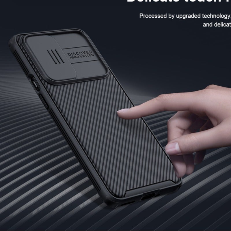 Nillkin OnePlus Series Camshield Shockproof Business Case With Tempered Glass